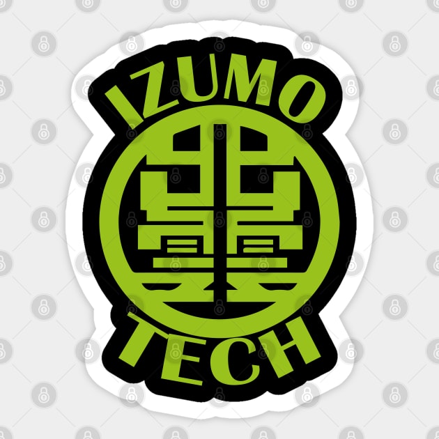 KAIJU No 8 : IZUMO TECH Sticker by FunGangStore